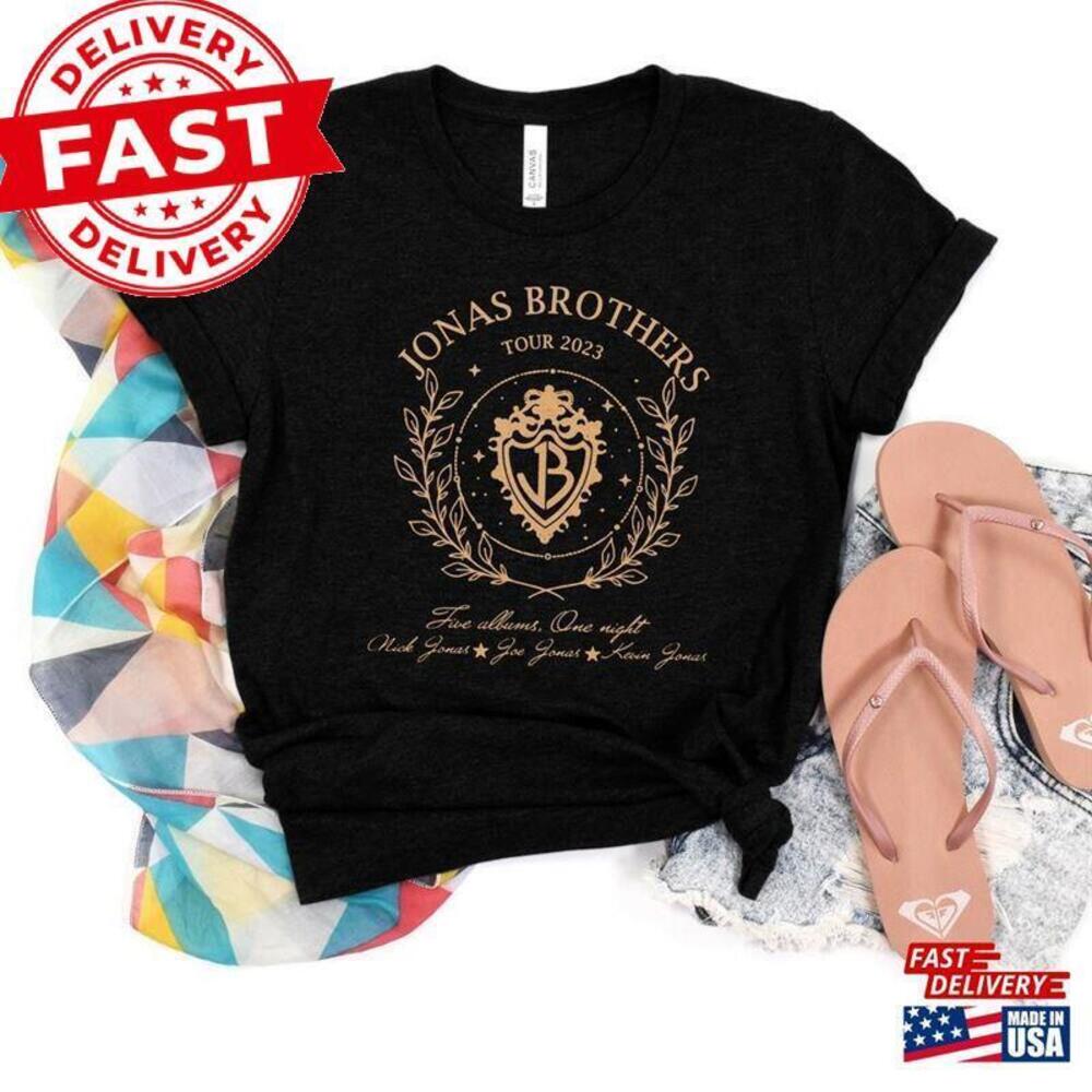 Jonas Brother Merch Brothers Tour T-Shirt Fan Tees